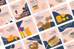 International Day of Charity Instagram Post Canva Template Product Image 4