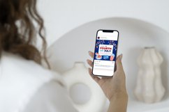 Happy 4th of July Instagram Post Canva Template Product Image 5