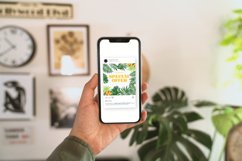 Tropical Sales Social Media Instagram Posts Canva Template Product Image 6