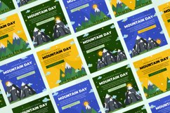 International Mountain Day Instagram Post Canva Template Product Image 4
