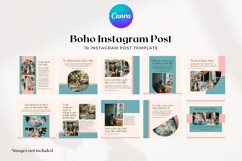 Boho Instagram Post Canva Template Product Image 3