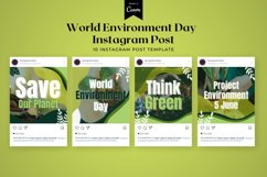 World Environment Day Instagram Post Canva Template Product Image 4