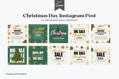 Christmas Day Instagram Post Canva Template Product Image 3