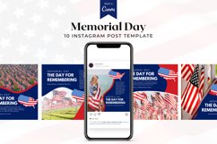 Memorial Day Instagram Canva Template Product Image 1