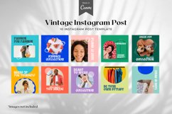 Vintage Instagram Post Canva Template Product Image 3