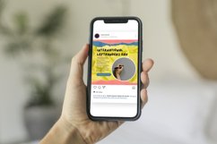 International Lefthanders Day Instagram Post Canva Template Product Image 4