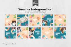 Summer Instagram Post Canva Template Product Image 5