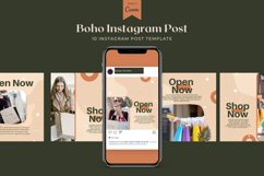 Boho Instagram Post Canva Template Product Image 1