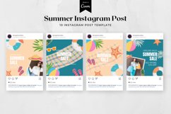 Summer Instagram Post Canva Template Product Image 4