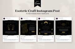 Esoteric Craft Instagram Post Canva Template Product Image 2