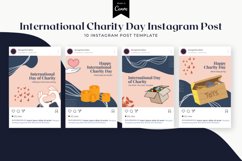 International Day of Charity Instagram Post Canva Template Product Image 2