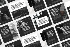 Black and White modern Business Instagram Post Canva Product Image 4