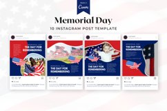Memorial Day Instagram Canva Template Product Image 2