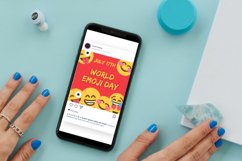World Emoji Day Instagram Canva Template Product Image 5