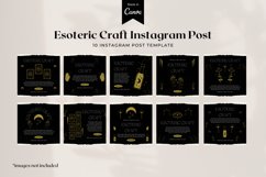 Esoteric Craft Instagram Post Canva Template Product Image 3
