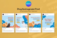 Dog Instagram Post Canva Template Product Image 2