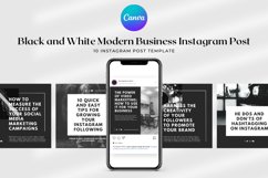 Black and White modern Business Instagram Post Canva Product Image 2