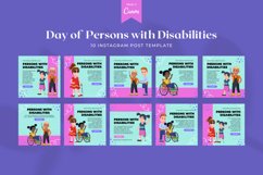 International Day of Persons with Disability Canva Template Product Image 3