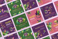 Mardi Gras Instagram Canva Template Product Image 4