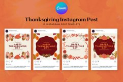 Thanksgiving Instagram Post Canva Template Product Image 2