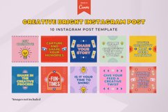 Creative Bright Instagram Post Canva Template Product Image 3