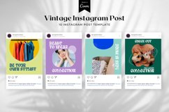 Vintage Instagram Post Canva Template Product Image 2
