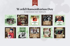 World Humanitarian Day Instagram Post Canva Template Product Image 3