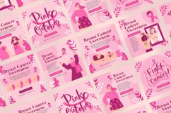 Pink October Instagram Post Canva Template Product Image 6