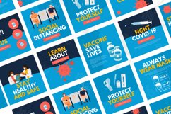 Stay Home Instagram Post, Canva Templates Product Image 4