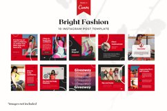 Bright Fashion Instagram Canva Templates Product Image 1