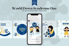 World Down Syndrome Day Instagram Post, Canva Templates Product Image 1