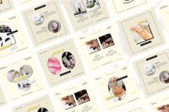 Linear Flat Beauty Instagram Post Template, Canva Templates Product Image 3
