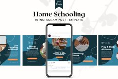 Homeschooling Instagram Canva Template Product Image 2