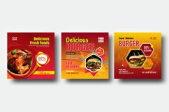 Restaurant Instagram Post Templates Product Image 2