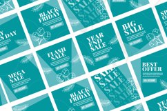 Hand drawn spring sale instagram posts, Canva Templates Product Image 4
