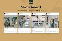 Skateboard Instagram Post Canva Template Product Image 2