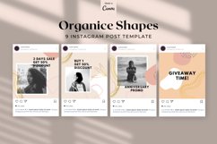 Organic Shapes Instagram Post Template, Canva Templates Product Image 4