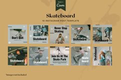 Skateboard Instagram Post Canva Template Product Image 1