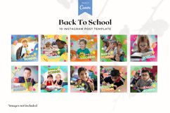 Back to School Instagram Post template, Canva Templates Product Image 3