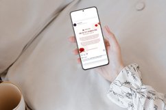 Poppies themed Instagram Post, Canva Templates Product Image 4