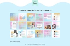 Minty Mint, Instagram Post and Story template CANVA Product Image 5