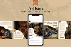 Artisan Instagram Post Canva Template Product Image 3