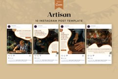 Artisan Instagram Post Canva Template Product Image 4