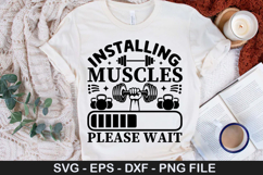 Workout SVG Design -I'm not swearing i'm using my workout wo Product Image 4