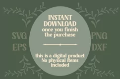 instant download digital product