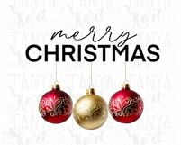 Christmas Balls PNG for Holiday Decoration Product Image 6