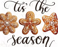 Tis the Season, Gingerbread Man, Christmas Cookies Product Image 6