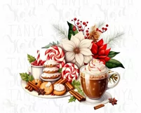 Holiday Christmas Scene PNG for Sublimation Design Product Image 6