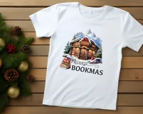 Merry Bookmas Christmas Village Bookstore, Instant Download Product Image 5