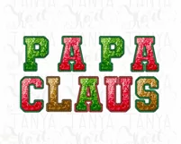 Papa Claus PNG for Christmas Shirt Product Image 5